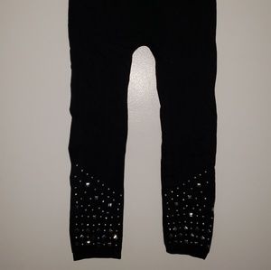 Badazzled Leggings Juniors One Size (7-16) Black.